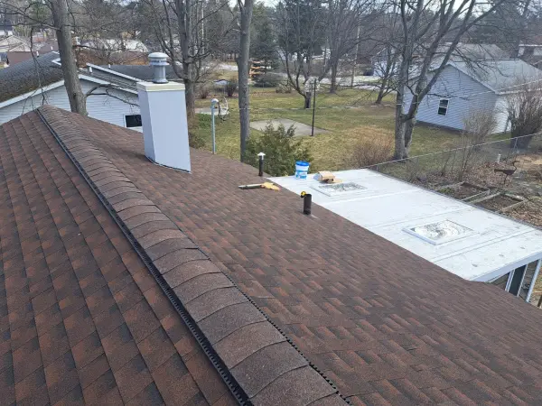 Reliable Roofing project, April 7, 2023